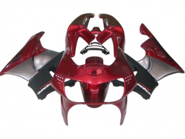Best 1998-1999 Honda CBR900RR 919 Motorcycle Fairings - Dark Red Black Grey UK