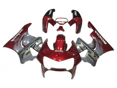 Best 1998-1999 Honda CBR900RR 919 Motorcycle Fairings - Dark Red Grey UK