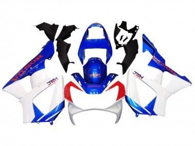 Best 2000-2001 Honda CBR900RR 929 Motorcycle Fairings - White Blue Red HRC UK