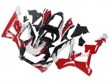 Best 2000-2001 Honda CBR900RR 929 Motorcycle Fairings - White Red Glossy Black Racing UK