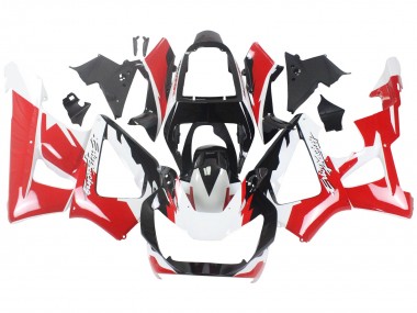 Best 2000-2001 Honda CBR900RR 929 Motorcycle Fairings - White Red Glossy Black Racing UK