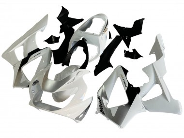 Best 2000-2001 Honda CBR900RR 929 Motorcycle Fairings - White Silver UK