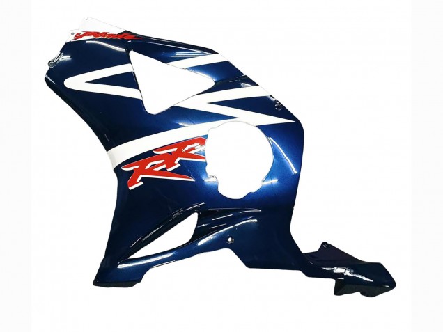2002-2003 Honda CBR900RR 954 Motorcycle Fairings - White Dark Blue UK