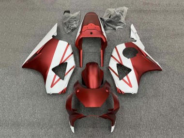 Best 2002-2003 Honda CBR900RR 954 Motorcycle Fairings - White Red UK