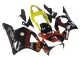 2002-2003 Honda CBR900RR 954 Motorcycle Fairings - Yellow Red Glossy Black Repsol Rossi UK