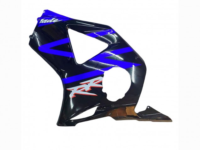 2002-2003 Honda CBR900RR 954 Motorcycle Fairing Kits - Blue Glossy Black UK