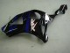 2002-2003 Honda CBR900RR 954 Motorcycle Fairing Kits - Blue Glossy Black UK