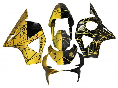 Best 2002-2003 Honda CBR900RR 954 Motorcycle Fairing - Yellow Glossy Black UK