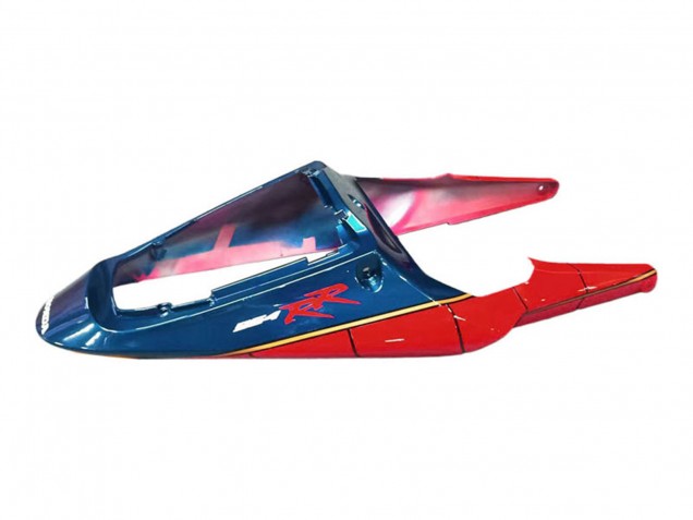 2002-2003 Honda CBR900RR 954 Motorcycle Fairings - Red Dark Blue Dunlop UK