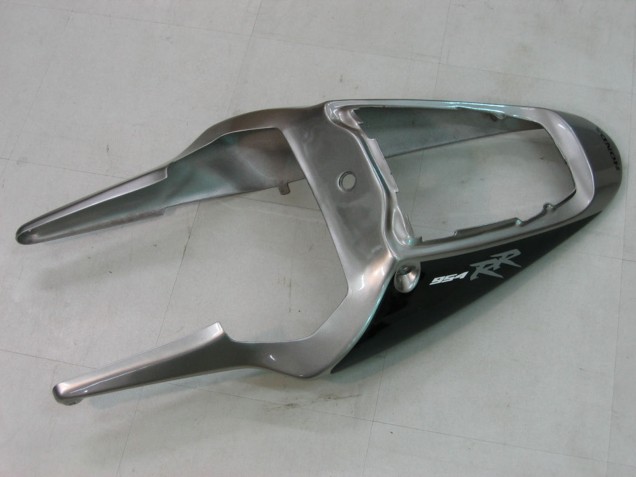 2002-2003 Honda CBR900RR 954 Motorcycle Fairings - Silver Glossy Black UK