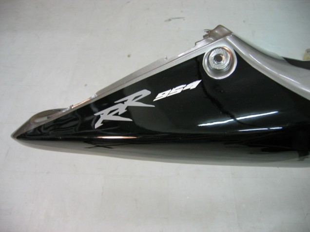 2002-2003 Honda CBR900RR 954 Motorcycle Fairings - Silver Glossy Black UK