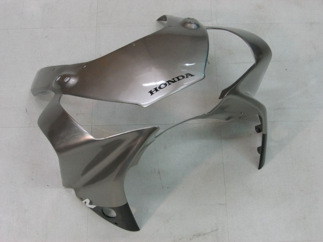 2002-2003 Honda CBR900RR 954 Motorcycle Fairings - Silver Glossy Black UK