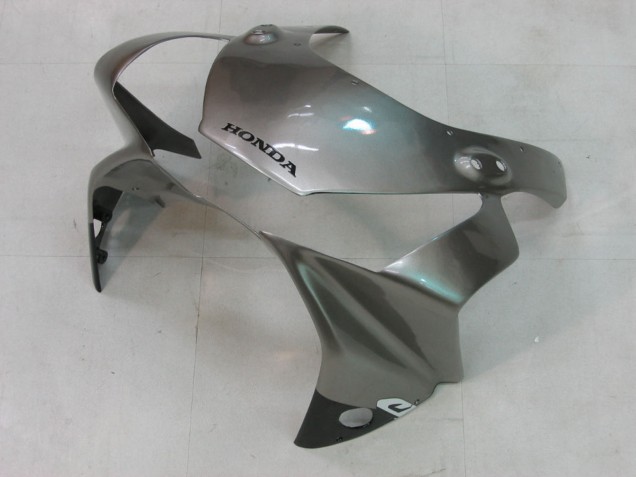 2002-2003 Honda CBR900RR 954 Motorcycle Fairings - Silver Glossy Black UK