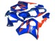 2002-2003 Honda CBR900RR 954 Motorcycle Fairings - Orange Blue UK