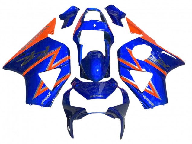 2002-2003 Honda CBR900RR 954 Motorcycle Fairings - Orange Blue UK
