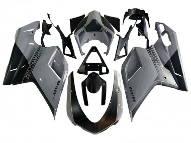 Best 2007-2014 Ducati 848 Motorcycle Fairings - Silver Gold Matte Black UK