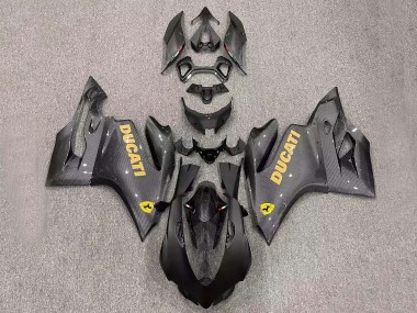 Best 2011-2014 Ducati Panigale 899/1199 Motorcycle Fairings - Black Carbon Fiber Style UK
