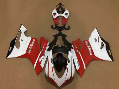 Best 2011-2014 Ducati Panigale 899 Motorcycle Fairings - White Red Black UK