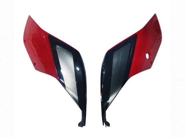 2011-2014 Ducati 1199 Motorcycle Fairings - Red Silver Black UK