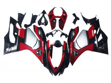 Best 2011-2014 Ducati 1199 Motorcycle Fairings - Red Silver Black UK