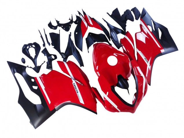 2015-2020 Ducati 959 Motorcycle Fairings - Red Matte Black UK