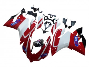 Best 2015-2020 Ducati 959/1299 Motorcycle Fairings - White Red Glossy Black Tim UK