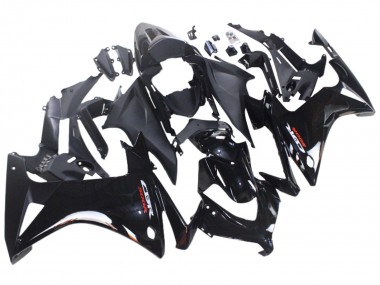 Best 2013-2015 Honda CBR500R Motorcycle Fairings - Glossy Black Matte Black UK