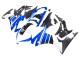 2013-2015 Honda CBR500R Motorcycle Fairings - Blue White Matte Black UK