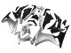 2013-2015 Honda CBR500R Motorcycle Fairing - Silver Glossy Black UK