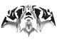 2013-2015 Honda CBR500R Motorcycle Fairing - Silver Glossy Black UK