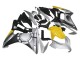 2013-2015 Honda CBR500R Motorcycle Fairings - Silver Yellow Matte Black UK