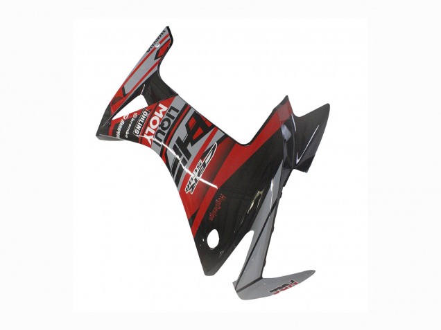 2013-2015 Honda CBR500R Motorcycle Fairings - Red Silver Glossy Black UK