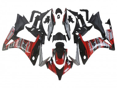 Best 2013-2015 Honda CBR500R Motorcycle Fairings - Red Silver Glossy Black UK
