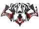2013-2015 Honda CBR500R Motorcycle Fairings - Red Silver Glossy Black UK