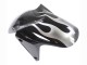 2013-2015 Honda CBR500R Motorcycle Fairings - Glossy Black Silver Flame UK