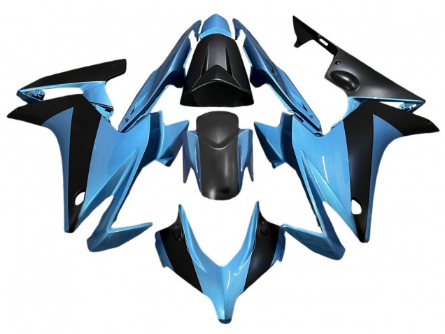 2013-2015 Honda CBR500R Motorcycle Fairings - Light Blue Black UK