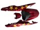 2013-2015 Honda CBR500R Motorcycle Fairings - Red Blue Yellow Star UK