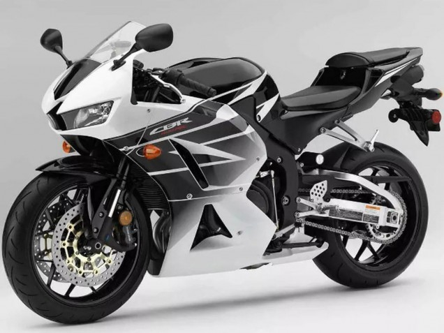 2013-2015 Honda CBR500R Motorcycle Fairings - White Black UK