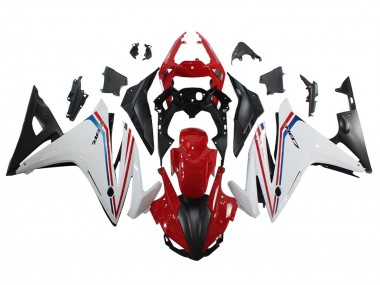Best 2016-2018 Honda CBR500R Motorcycle Fairing - White Red Blue Matte Black UK