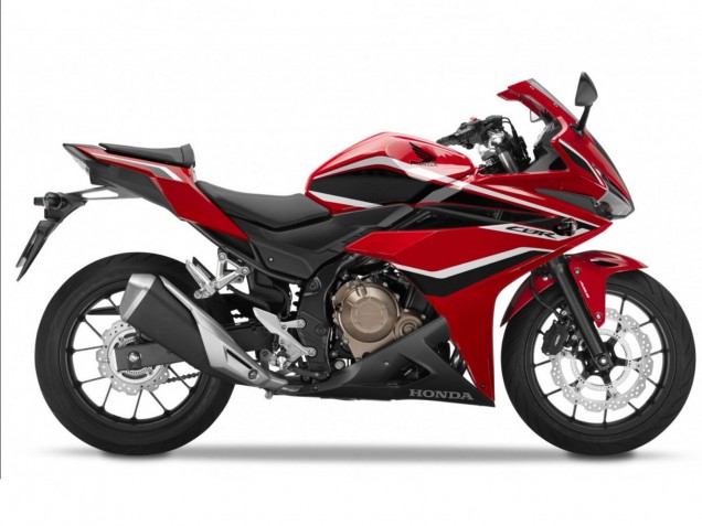 2016-2018 Honda CBR500R Motorcycle Fairings - Red Black UK