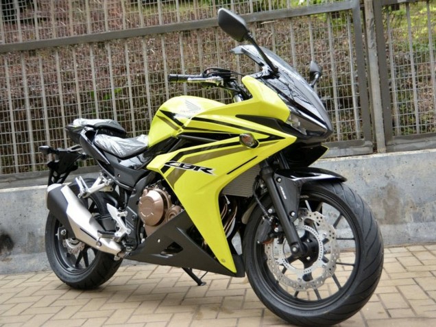 2016-2018 Honda CBR500R Motorcycle Fairings - Yellow UK