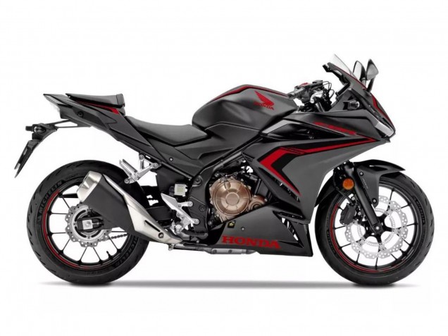 2022-2023 Honda CBR500R Motorcycle Fairings - Matte Black Red UK