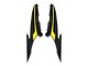 2022-2023 Honda CBR500R Motorcycle Fairings - Matte Black Yellow UK