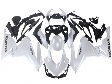 Best 2022-2023 Honda CBR500R Motorcycle Fairings - Pearl White UK