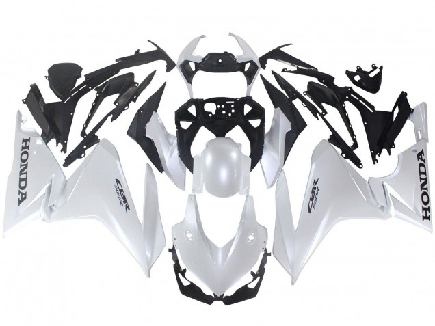 2022-2023 Honda CBR500R Motorcycle Fairings - Pearl White UK