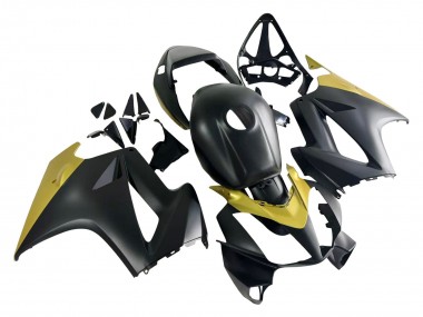 Best 2002-2013 Honda VFR 800 Motorcycle Fairings - Yellow Matte Black UK