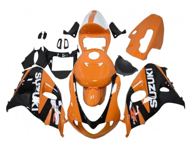 1998-2003 Suzuki TL1000R Motorcycle Fairings - Orange Black White UK
