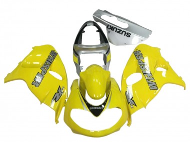 Best 1998-2003 Suzuki TL1000R Motorcycle Fairings - Yellow Grey WHISOER UK