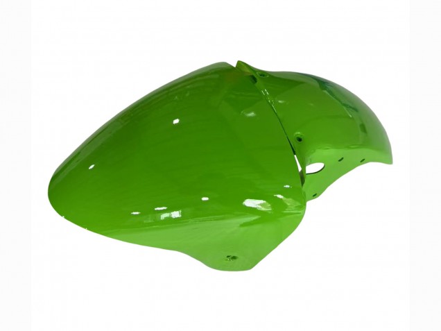 1996-2003 Kawasaki ZX7R Motorcycle Fairings - White Green Blue UK