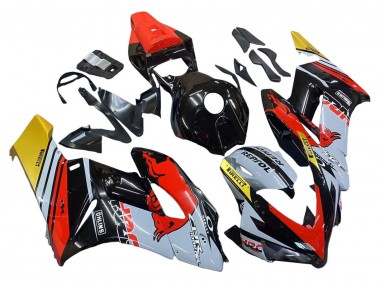 Best 2004-2005 Honda CBR1000RR Motorcycle Fairings - Yellow Red White Glossy Red Bull Repsol HRC UK
